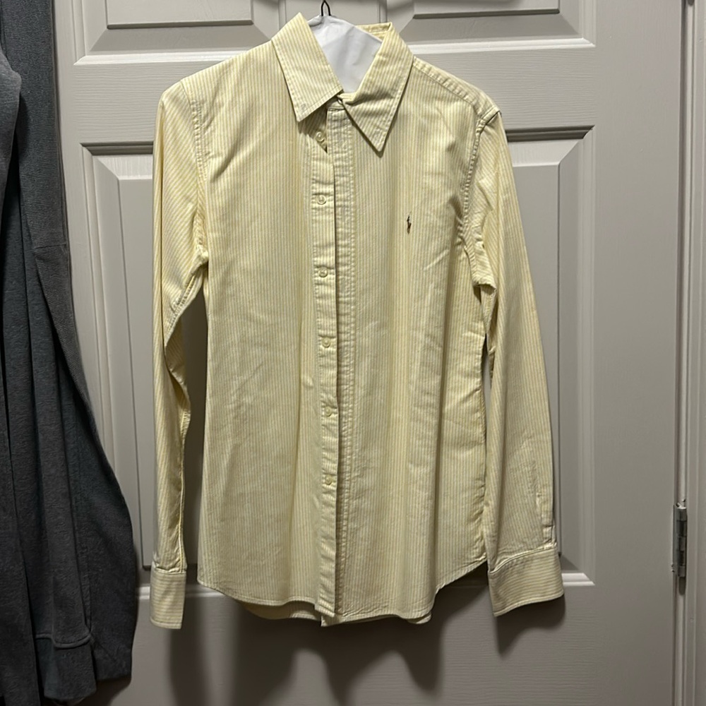 Classic Ralph Lauren pinstrip button down